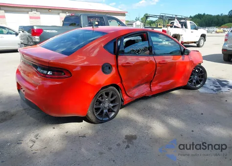 2016 Dodge Dart Sxt Sport Rallye from USA, damaged, VIN 1C3CDFFA8GD817910